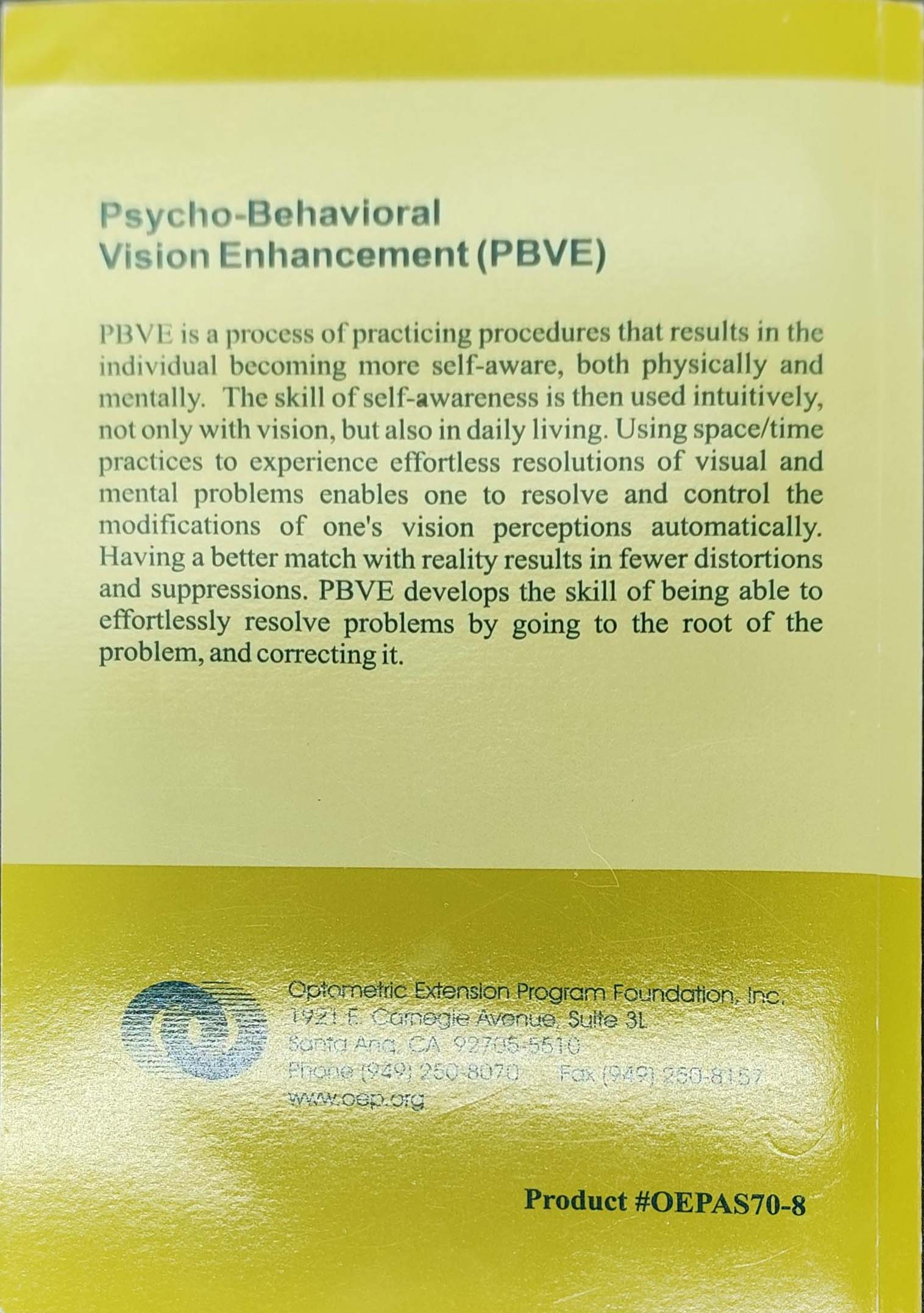 MEJORA DE LA VISIÓN PSICOCONDUCTUAL (PBVE) - Imagen 3