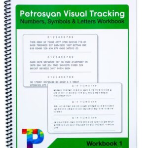Cuaderno seguimiento visual de números, símbolos y letras 1